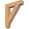 Ekena Millwork Traditional Arts & Crafts Smooth Bracket, Western Red Cedar, 5 1/2"W x 32"D x 36"H BKT06X32X36TRA03SWR - alternate 1